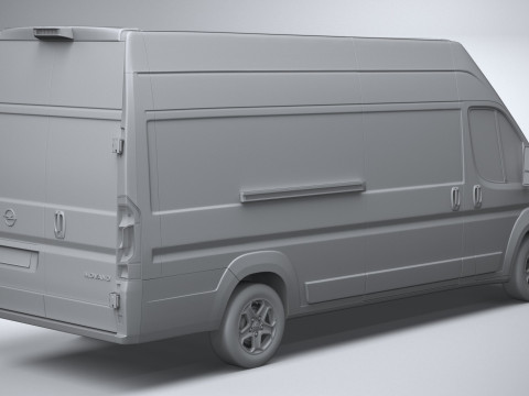 Opel Movano L4H3 2024 3D Model