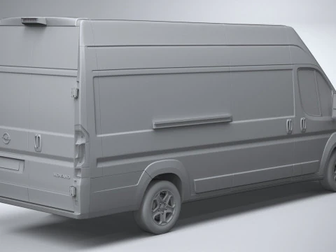 Opel Movano L4H3 2024 3D Model