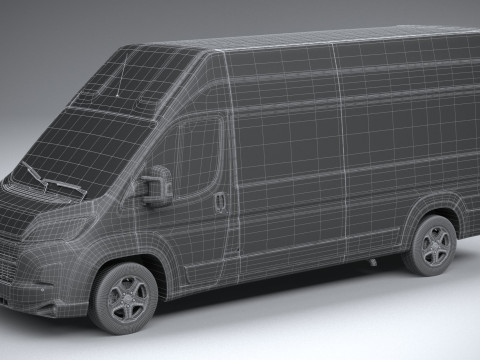 Opel Movano L4H3 2024 3D Model