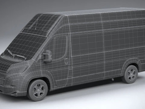 Opel Movano L4H3 2024 3D Model