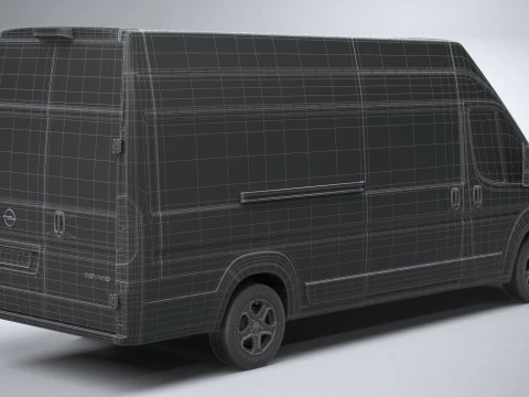 Opel Movano L4H3 2024 3D Model
