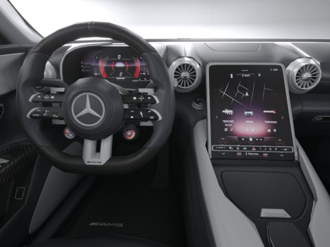 Mercedes-Benz AMG GT Coupe 2024 LowPoly Modèle 3D