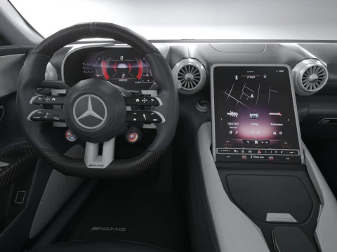 Mercedes-Benz AMG GT Coupe 2024 LowPoly 3D Model