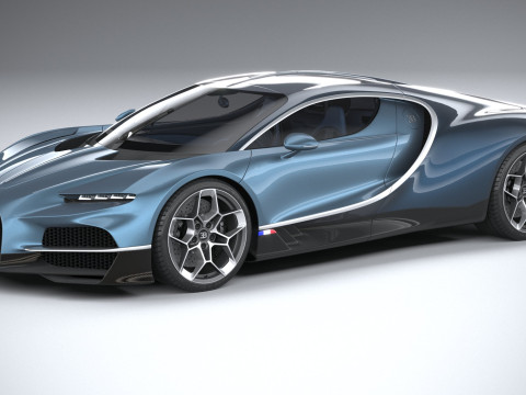 Bugatti Tourbillon 2026 3D Model