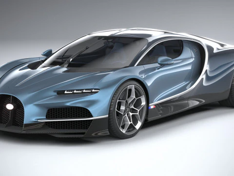 Bugatti Tourbillon 2026 3D Model