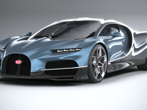 Bugatti Tourbillon 2026 Model 3D