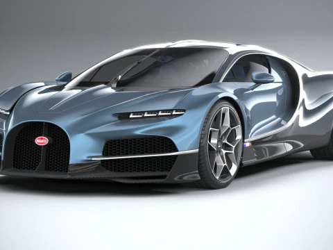 Bugatti Tourbillon 2026 3D Model