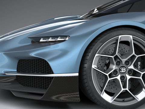 Bugatti Tourbillon 2026 Model 3D