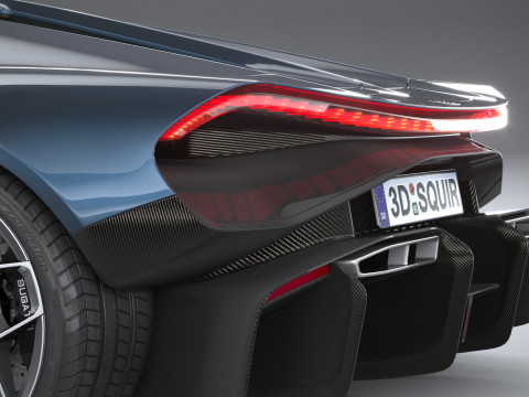 Bugatti Tourbillon 2026 Model 3D