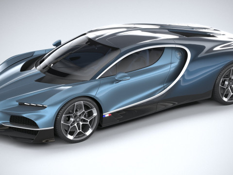 Bugatti Tourbillon 2026 Model 3D