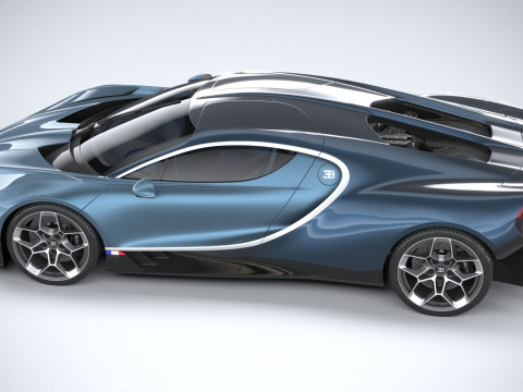 Bugatti Tourbillon 2026 Model 3D