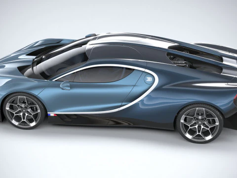 Bugatti Tourbillon 2026 3D Model