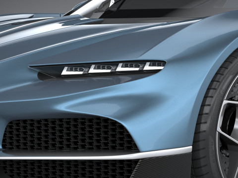 Bugatti Tourbillon 2026 Model 3D
