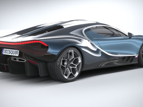 Bugatti Tourbillon 2026 Model 3D