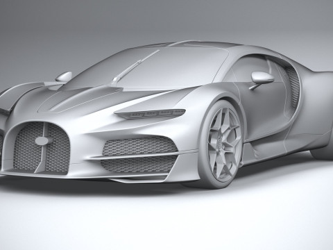 Bugatti Tourbillon 2026 Model 3D