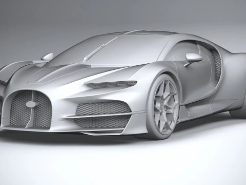 Bugatti Tourbillon 2026 3D Model