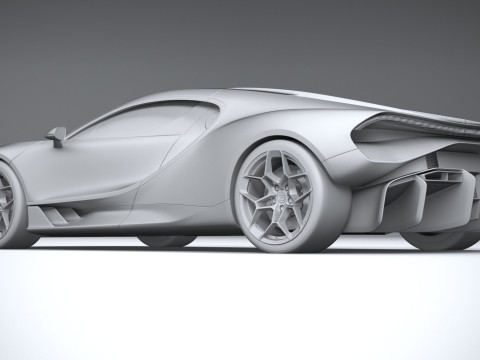 Bugatti Tourbillon 2026 Model 3D