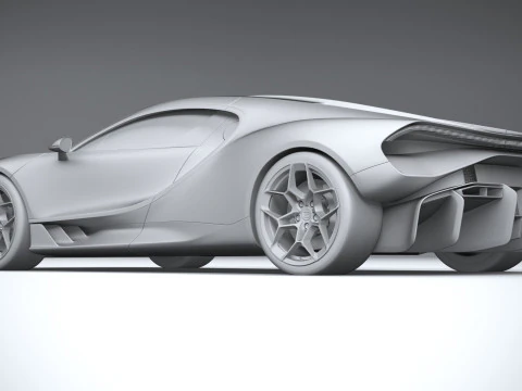 Bugatti Tourbillon 2026 3D Model