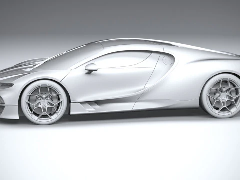 Bugatti Tourbillon 2026 3D Model