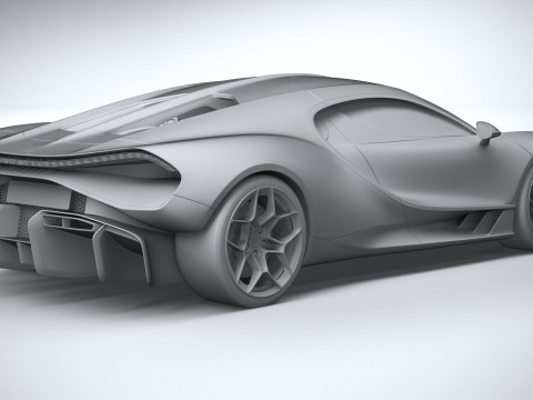 Bugatti Tourbillon 2026 Model 3D