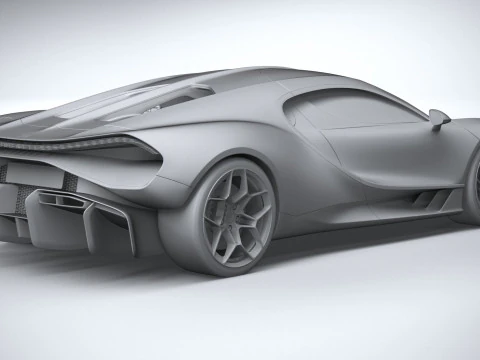Bugatti Tourbillon 2026 3D Model