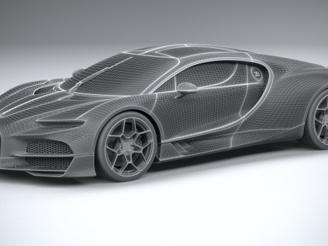 Bugatti Tourbillon 2026 Model 3D