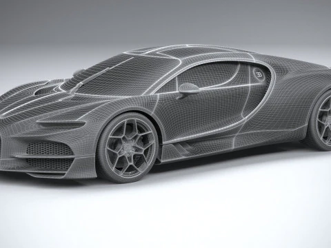 Bugatti Tourbillon 2026 3D Model