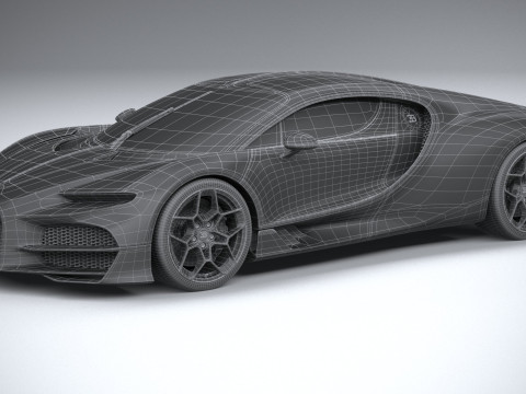 Bugatti Tourbillon 2026 Model 3D