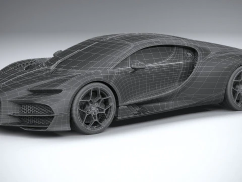 Bugatti Tourbillon 2026 3D Model