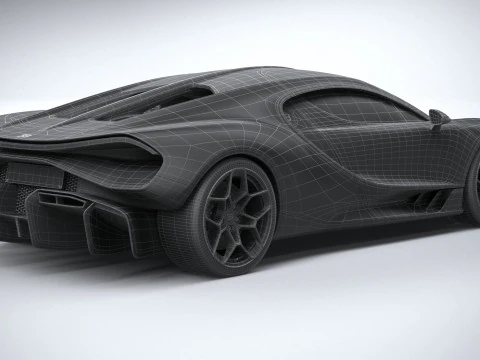 Bugatti Tourbillon 2026 3D Model