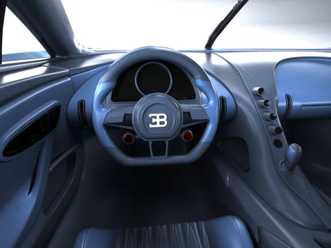 Bugatti Tourbillon 2026 3D Model