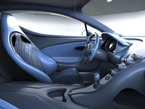 Bugatti Tourbillon 2026 Model 3D