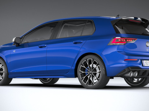 Volkswagen Golf R 2025 3D Model