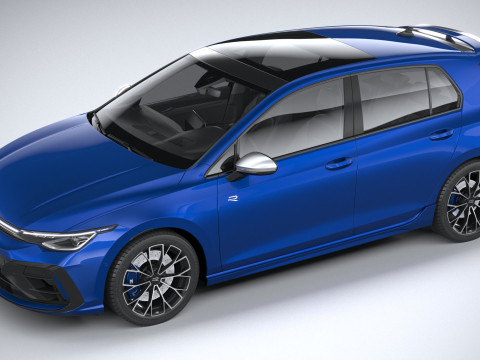 Volkswagen Golf R 2025 3D Model