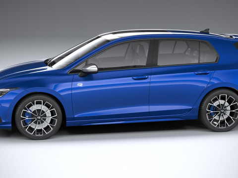 Volkswagen Golf R 2025 3D Model