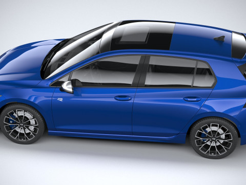 Volkswagen Golf R 2025 3D Model