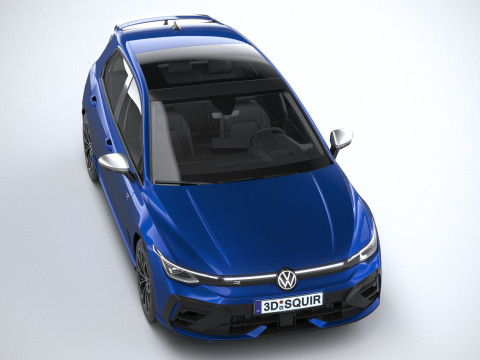 Volkswagen Golf R 2025 3D Model