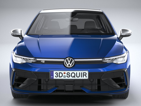Volkswagen Golf R 2025 3D Model
