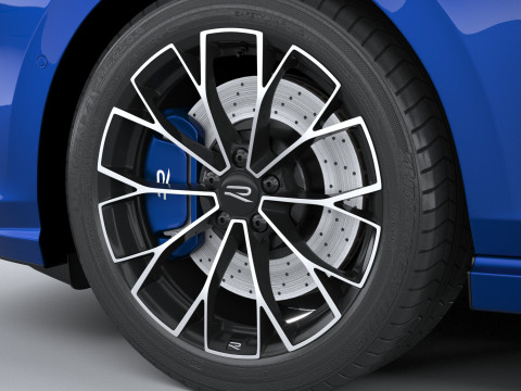 Volkswagen Golf R 2025 3D Model