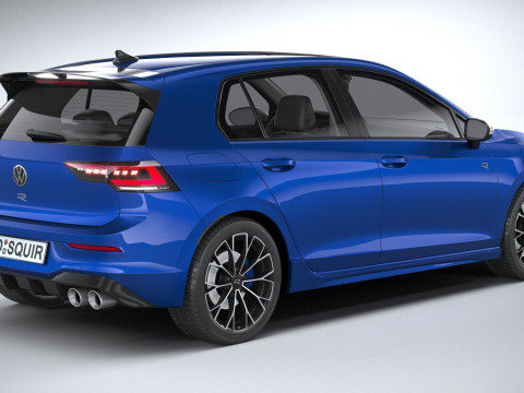 Volkswagen Golf R 2025 3D Model