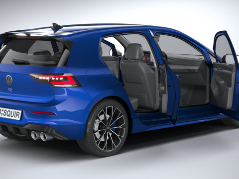 Volkswagen Golf R 2025 3D Model