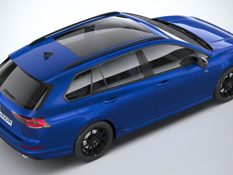 Volkswagen Golf R Variant 2025 3D Модель