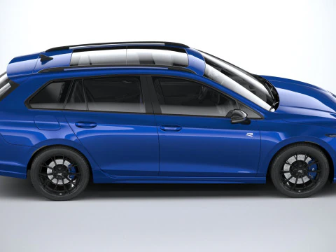 Volkswagen Golf R Variant 2025 3D Model