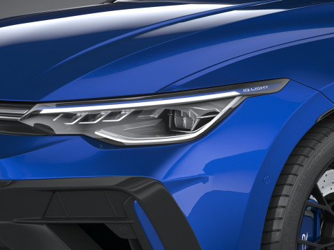Volkswagen Golf R Variant 2025 3D Модель