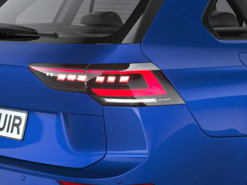 Volkswagen Golf R Variant 2025 3D Model