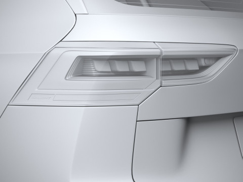 Volkswagen Golf R Variant 2025 3D Модель