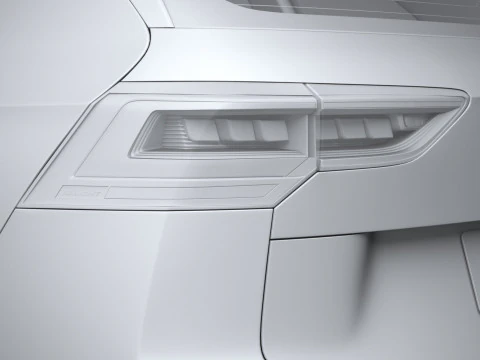 Volkswagen Golf R Variant 2025 3D Model