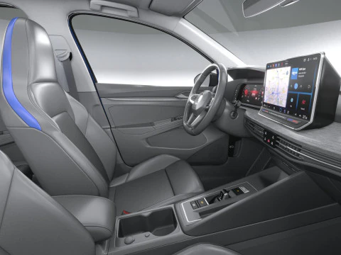 Volkswagen Golf R Variant 2025 3D Model