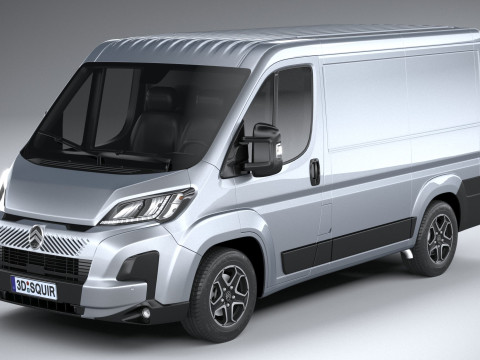 Citroen Jumper L1H1 2024 3D Модель