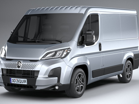 Citroen Jumper L1H1 2024 3D Модель
